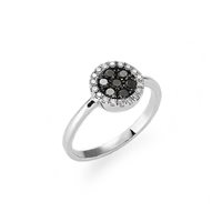 Anello Zanette Gioielli Donna in Oro bianco Diamante AN-7106-17 - AN-7106-17